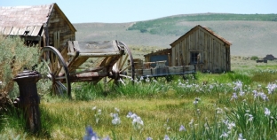 La ville fantôme de Bodie, entre Yosemite et Death Valley