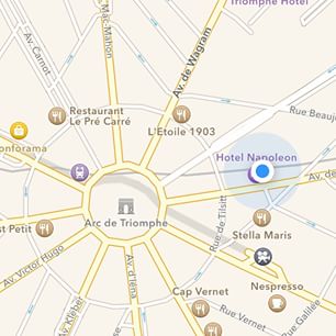  Notre adresse pour 4 jours à #Paris. Plutôt bien placé non ? @hotelnapoleonparis 