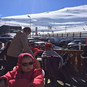  #BebeVoyageur va découvrir la neige ;) 