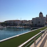  Super la nouvelle promenade "les jardins" du nouveau port de #saintraphael #cotedazur 