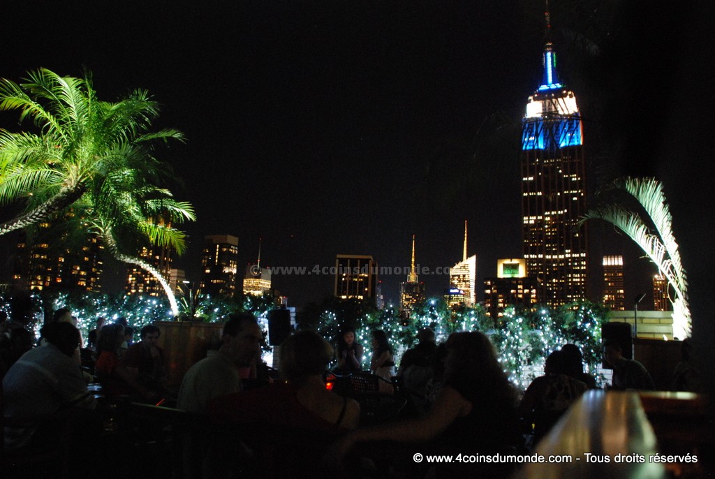 Certainement la plus belle vue de l'Empire State Building 4coinsdumonde bar restaurant toit new york