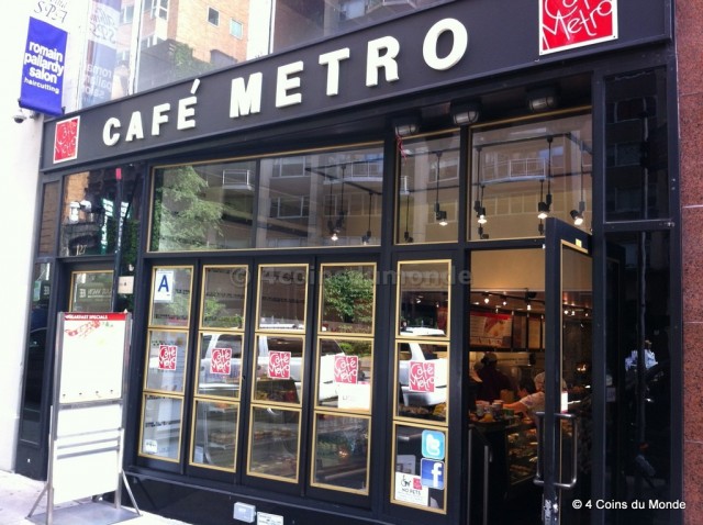 Le Café Métro pour un super petit dejeuner new york Manhattan pas cher