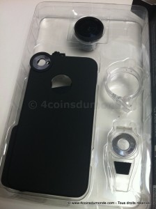 Déballage du coffret Pixeet pour iPhone 4