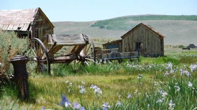 La ville fantôme de Bodie, entre Yosemite et Death Valley