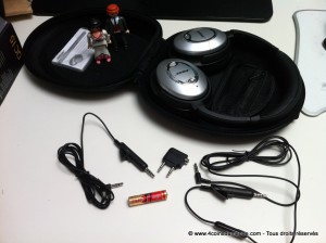 Casque QC 15 et les accessoires