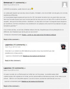 lorsque le blog est en DoFollow rien n'apparait autour des liens