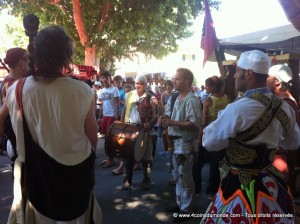 Animations toute la journée dans les rues du village