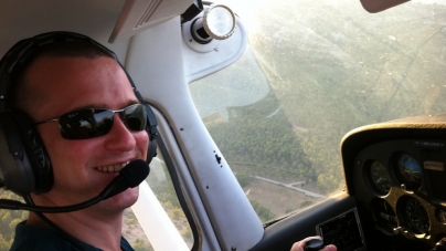 On a testé : un stage de pilotage en avion.