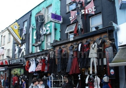 Camden Market, où vous trouverez des choses surprenantes.
