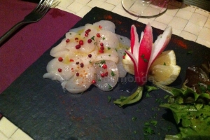 Carpacio de Saint Jacques