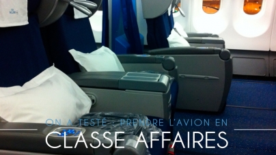 On a testé : prendre l’avion en classe affaires