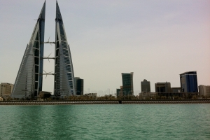 Les tout derniers buildings de Bahreïn.