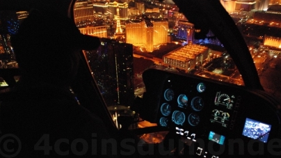 On a testé : un vol en hélicoptère au dessus de Las Vegas de nuit