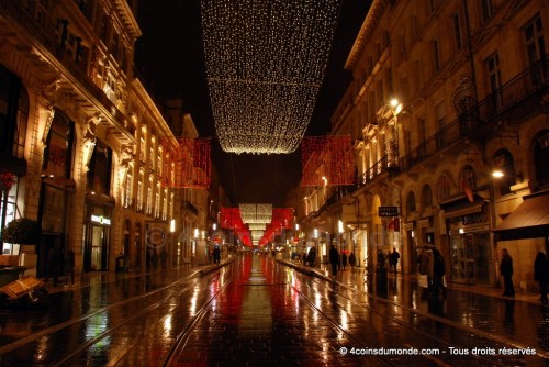 Le cours de l'intendance de Bordeaux à Noël