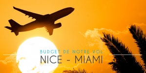 Budget pour notre vol vers Miami