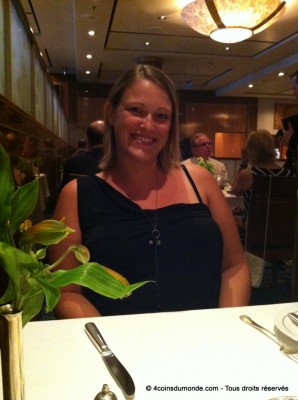 Notre premiere soirée au restaurant Britannia
