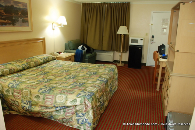 notre hotel a Visalia a cote de Sequoia Park