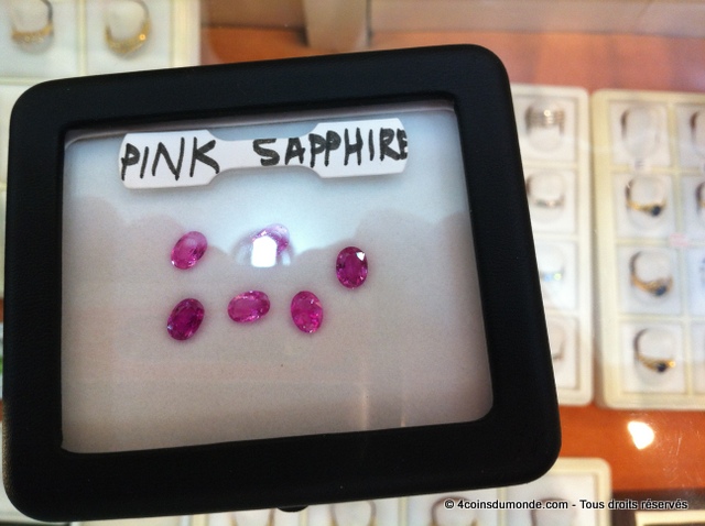 Quelque Saphirs roses pour quelques euros ! 