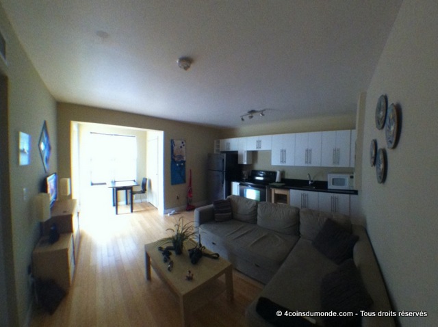 le salon de notre appartement Miami South Beach