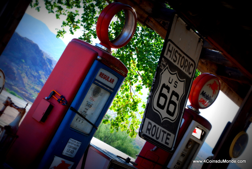 station service typique route 66