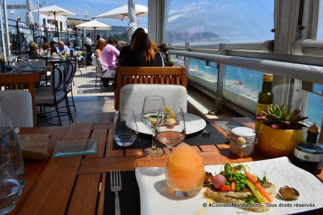 restaurant toit terrasse Le Méridien Nice