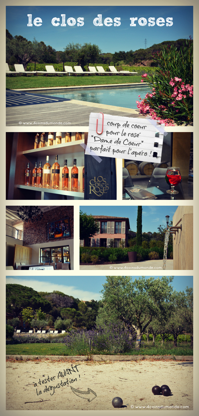 visite et degustation vin Esterel le clos des roses frejus