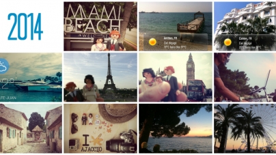 Résumé en photos de nos voyages en 2014