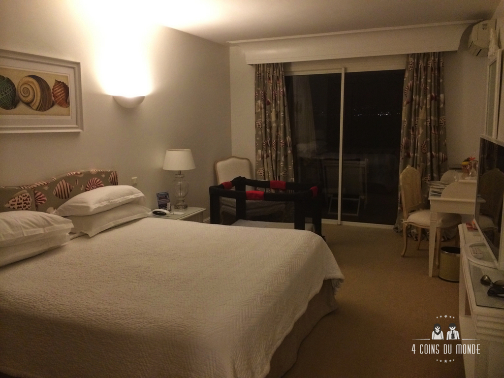 Notre chambre à l'hôtel les Mouettes Ajaccio