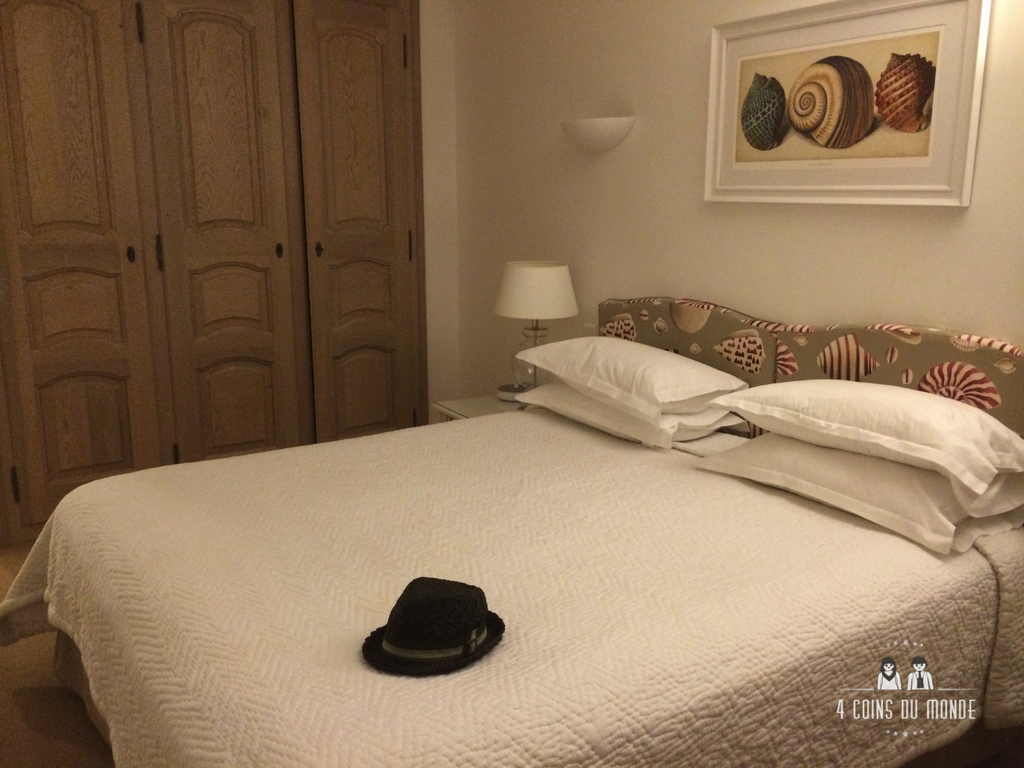Notre chambre à l'hôtel les Mouettes Ajaccio