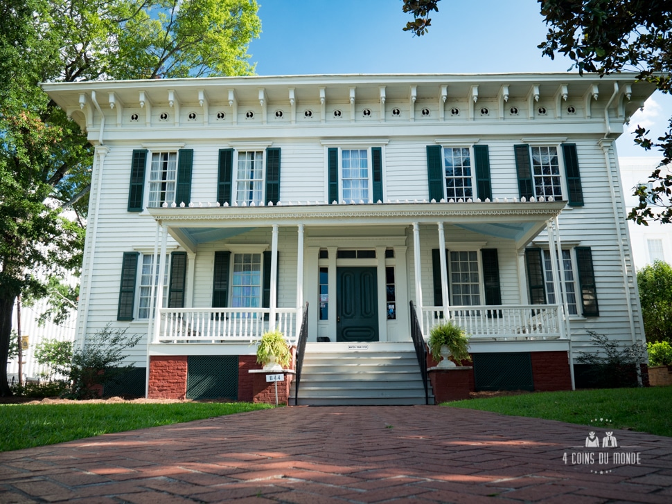 La premiere Maison Blanche des états Confédérés Montgomery Alabama