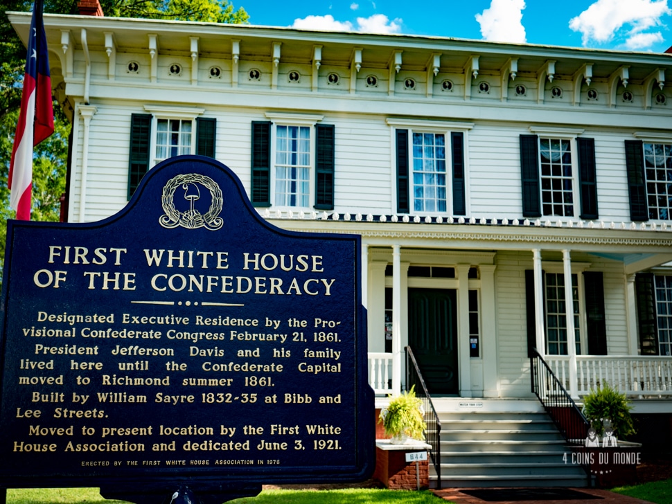La premiere Maison Blanche des etats du sud Montgomery Alabama