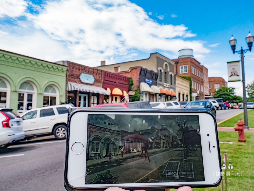 Lieu de tournage The walking dead ou trouver Woodbury