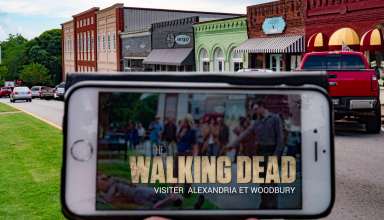 Où trouver Alexandria et Woodbury de la série The Walking Dead