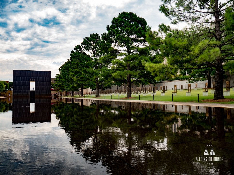 Visite du memorial à Oklahoma City