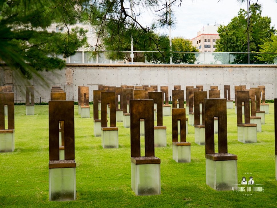Visite du memorial à Oklahoma City
