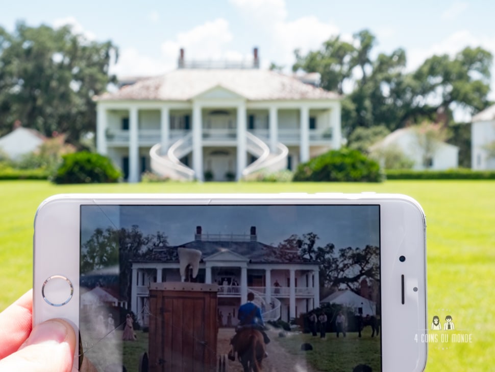 django unchained lieux de tournage plantation