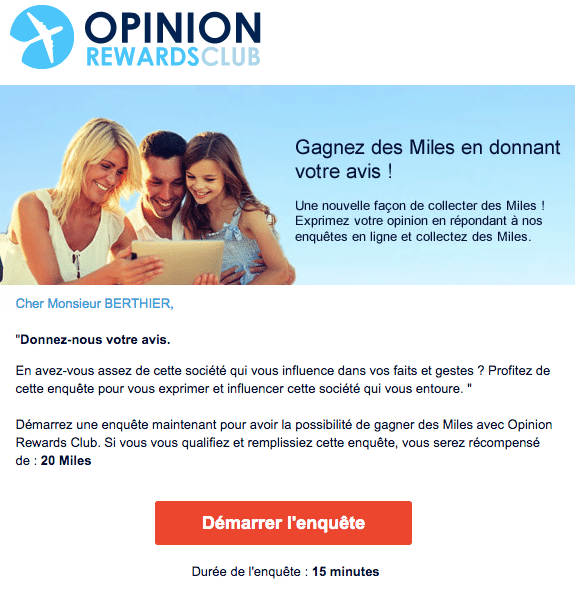 gagnez des miles flying blue gratuitement