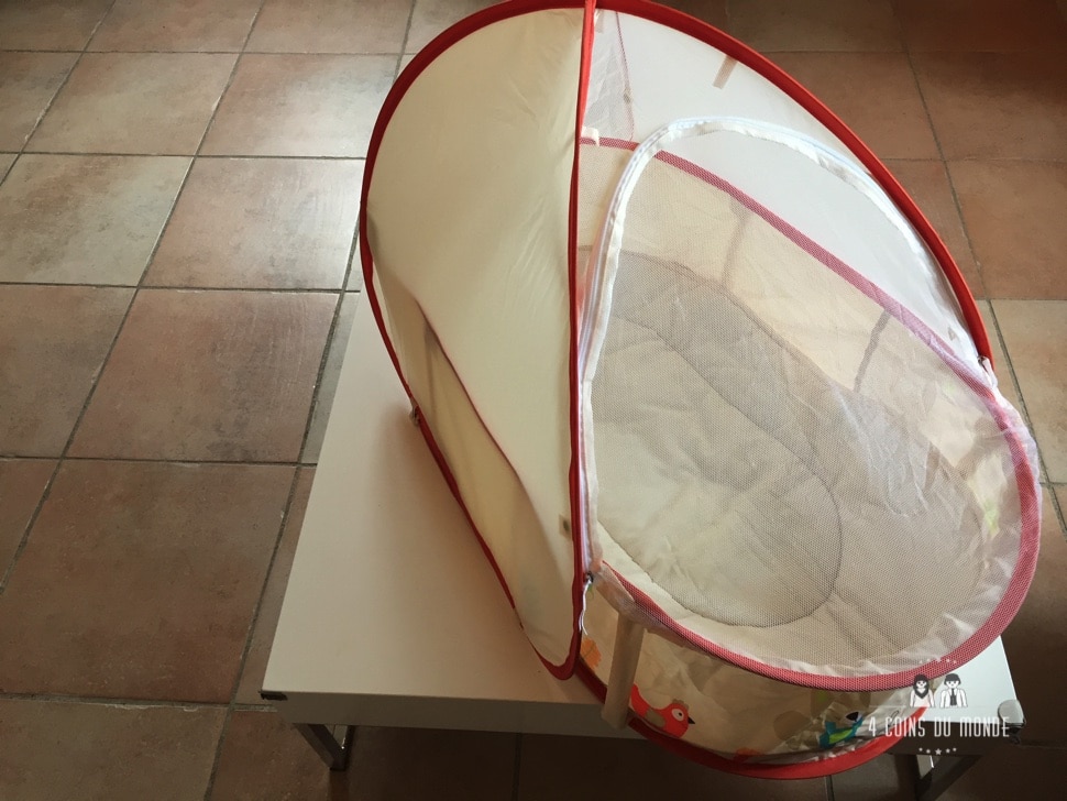 lit bebe tente pop up voyage