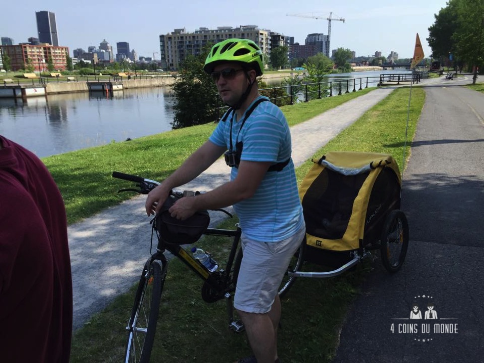 louer un vélo avec un enfant montreal