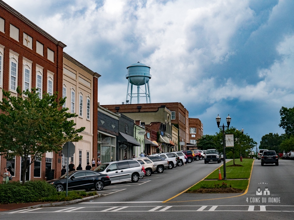 trouver la ville de Woodbury de la serie The walking dead