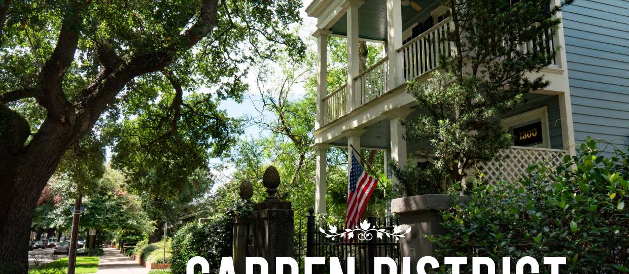 visiter quartier garden District nouvelle orleans