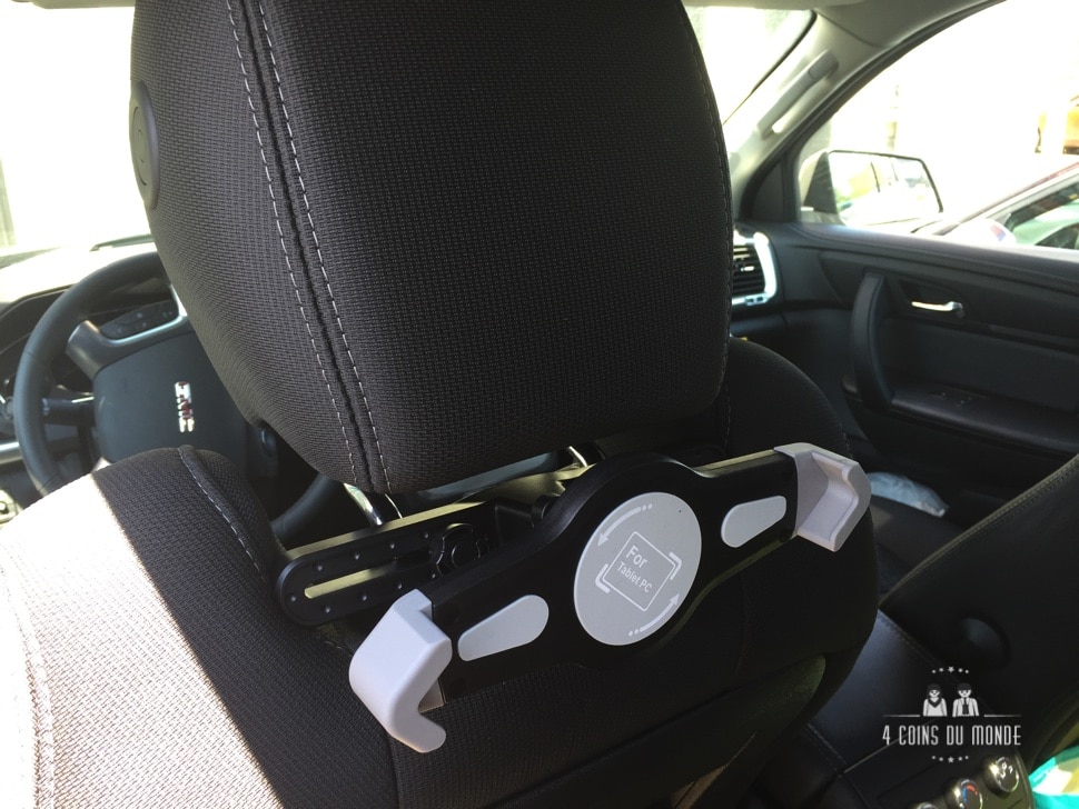 voyage avec bébé - porte tablette