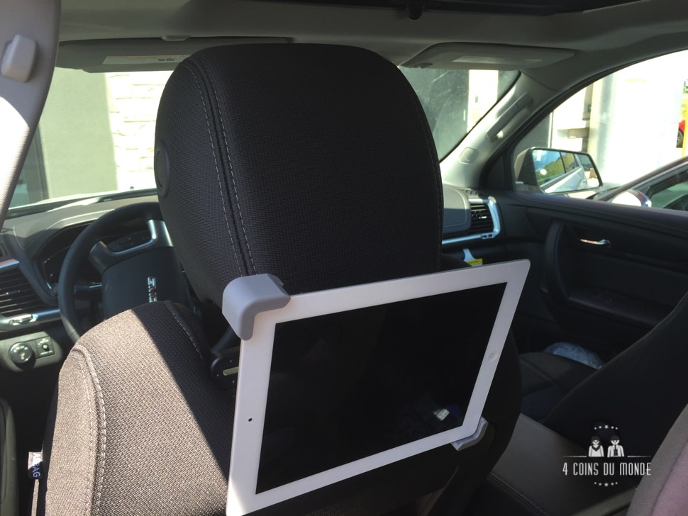 voyage avec bébé - support tablette numerique